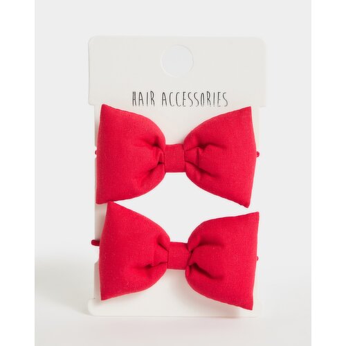 Bow Bobbins - Pack Of 4 Red 