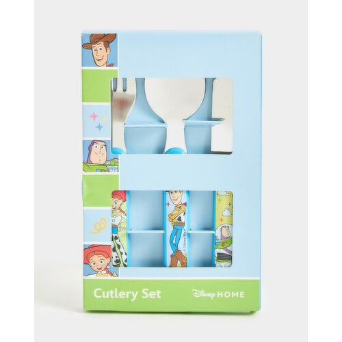 Character Cutlery - Set Of 3 Yellow