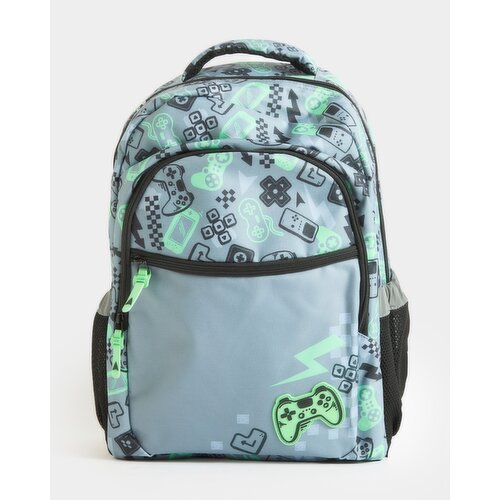 Gamer School Bag Grey 