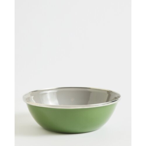 Enamel Bowl Green