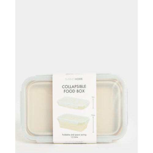 Collapsible Silicone Food Box Stone