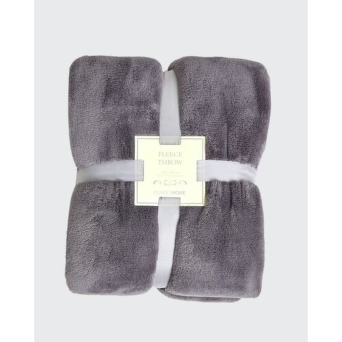 Fleece Throw Grey