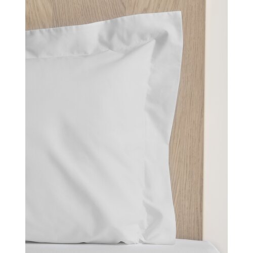 Non Iron Percale Oxford Pillowcase 180 Thread Count - Pack Of 2 Grey 