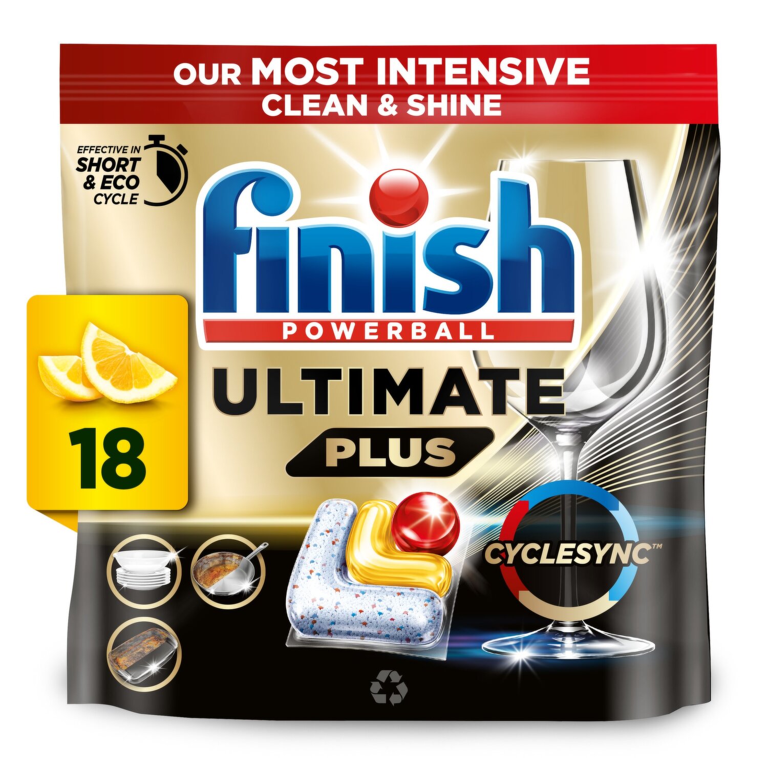 Finish Ultimate Infinity Shine Dishwasher Tablets, Lemon, 80 Tablets – Infinite Market Ltd - View #13