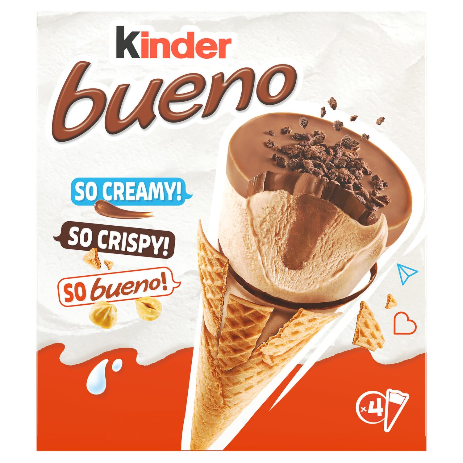 Kinder Bueno Classic Ice Cream 4 x 90ml Dunnes Stores