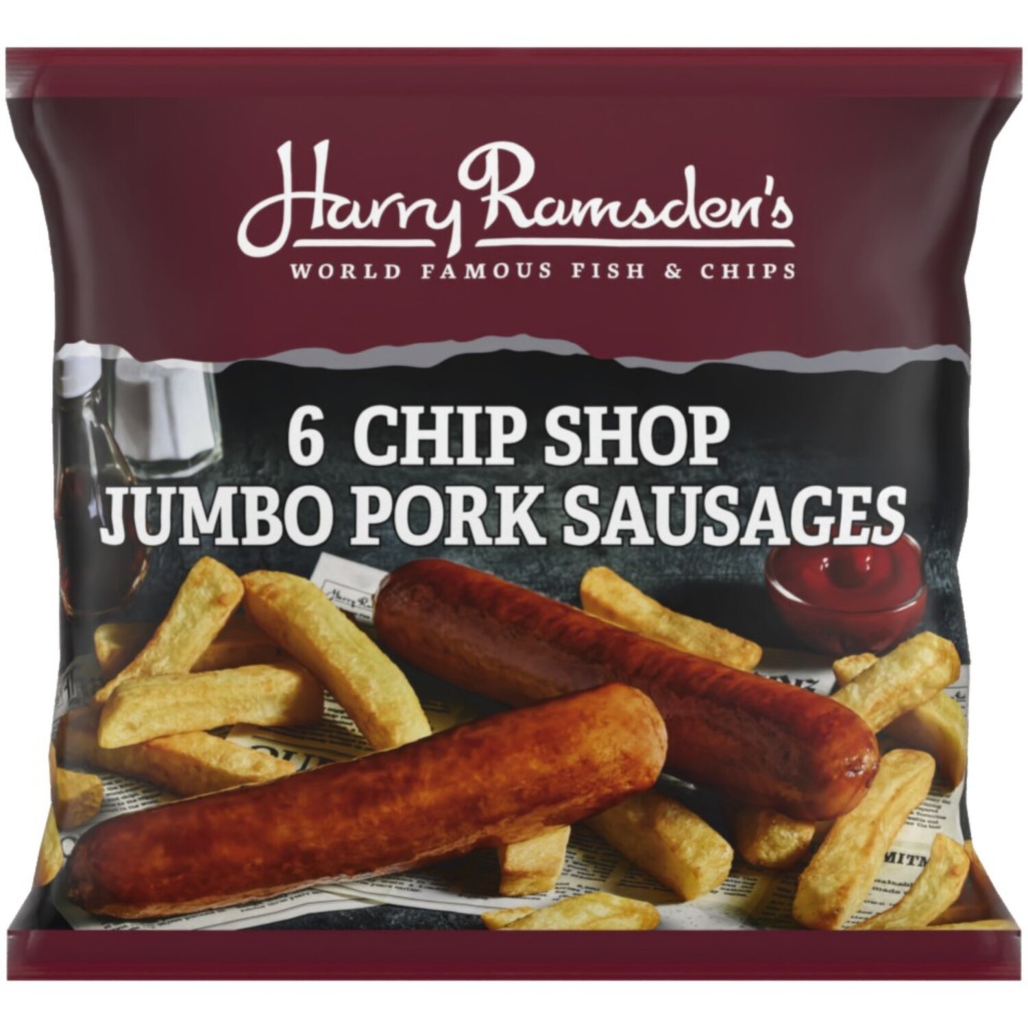 Harry Ramsdens 6 Chip Shop Jumbo Sausages 600g - Dunnes Stores