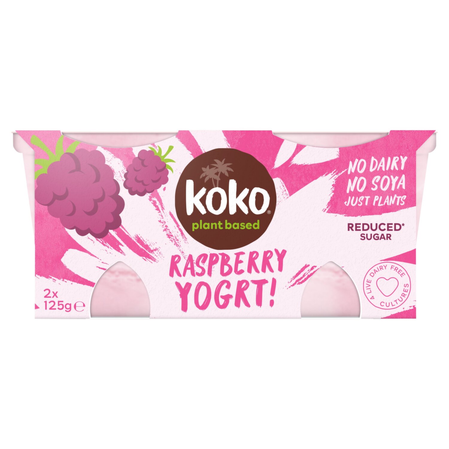 Koko Raspberry Yogrt 2 x 125g (250g) - Dunnes Stores