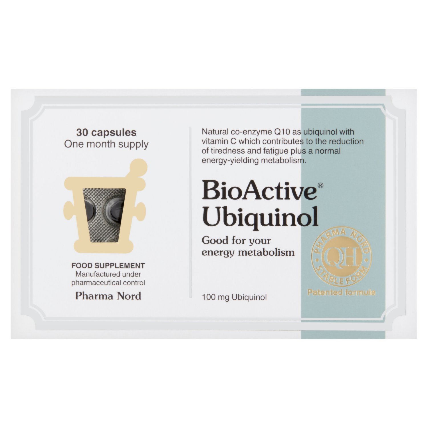 Pharma Nord Bio Active Uniquinol Q10 100mg (30 Capsules - View #12