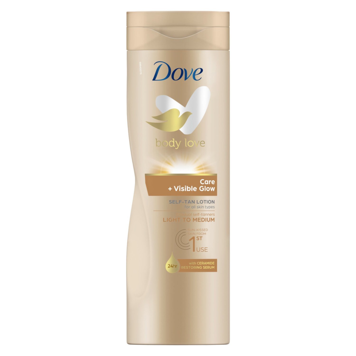 dove face cream tan