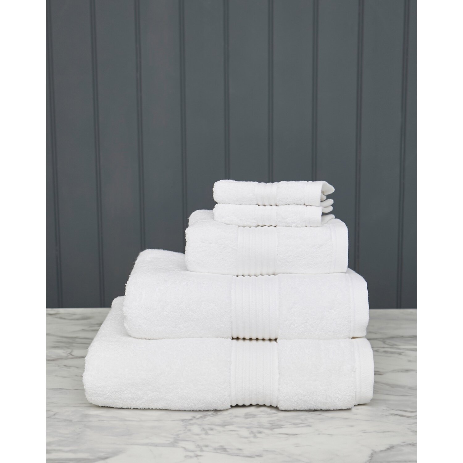 Ultimate Luxury Face Cloth Pack Of 2 White Dunnes Stores